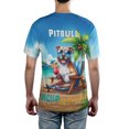 thumbnail image 5 of Pitbull Hello Summer Beach Theme with Sunglasses and Tropical Cocktail All Over Print 3D Shirt Unisex Merch Terrier Dog Lover - 00009, 5 of 6