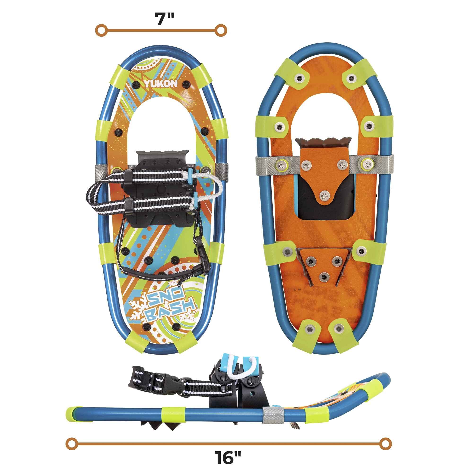 Kit de Raquettes à Neige Yukon Charlie Sno-Bash pour Enfants