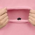 thumbnail image 5 of TZZQ Pet Pouch Hoodie Sweatshirt for Women Long Sleeve Cat Pullover Sweatshirt with Pull Pocket Soft Comfy Drop Shoulder Puppy Sherpa Cat Carrier Tunic Hoodie Shirt with Zip Pocket Pink S, 5 of 5