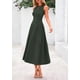 thumbnail image 4 of Vestido PRETTYGARDEN 2025 Midi sin Mangas Verde Militar XL, 4 of 8