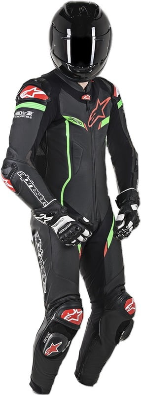 Honda Gp Pro V2 Alpinestars Racing Suit With Airbag Leather Suit