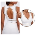 thumbnail image 4 of deportivo Mujer Ropa interior de mujer de yoga para fitness Gimnasio Ropa recortada Top femenino - , METRO BLESIY sujetadores deportivos, 4 of 7