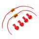 thumbnail image 5 of 1 Par Adaptadores Antiparpadeo Impermeables 39ohm 10W Decodificadores Resistencia Carga, 5 of 9