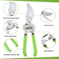 thumbnail image 3 of WORKPRO Professional 8” Bypass Hand Pruner & Straight Blade Pruner with Durable Nickel Plating, 3 of 10