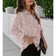 thumbnail image 5 of Camisa De Moda Para Mujer, Camisa De Manga Larga Con Solapa Elegante Estampado Floral Con Botones Para Dama Para Vacaciones Para Ir De Compras ANGGREK Otros, 5 of 6