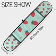 thumbnail image 3 of Yayeee Double Oven Mitt Kitchen Heat Resistant Baking 35" x7" Quilted Glove, Green Strawberry, 3 of 6