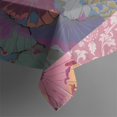 thumbnail image 5 of Colorful Patchwork Pioneer Flower Pattern Square Tablecloth,Waterproof Square Table Cover,Wipeable Spillproof Washable Table Cover for Home Kitchen Party Decor 60"x60"(152x152cm), 5 of 6