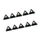 thumbnail image 5 of Conos de entrenamiento Colamx 10 piezas Triangulares de fútbol Negro, 5 of 8