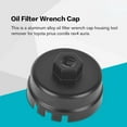 thumbnail image 6 of 14 Flute Oil Filter Wrench Removal Tool for HOT E3C7 Co D2Q2K9L8JUY, 6 of 7