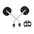 thumbnail image 3 of Espejos de espejo de bicicleta eléctrico ajustable para la modificación de la bicicleta Negro, 3 of 8