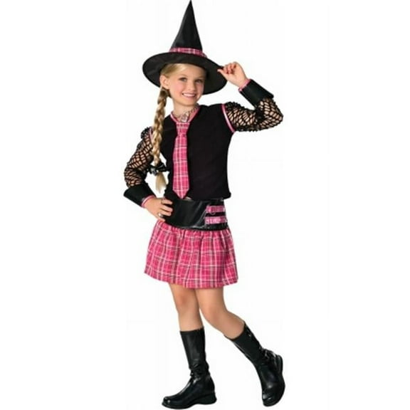 Girls Ex-spelled Witch Costume For Kids