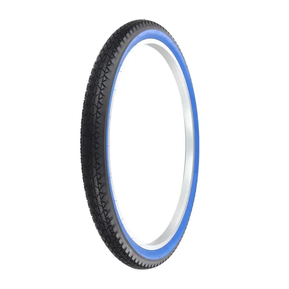 Enix Bicycle Tire 26" x 2.125" P-123A Black/Blue Sidewall