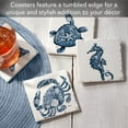 thumbnail image 2 of Thirstystone Nassau Sea Life 4-Pack Tumbled Tile Coasters, 2 of 7