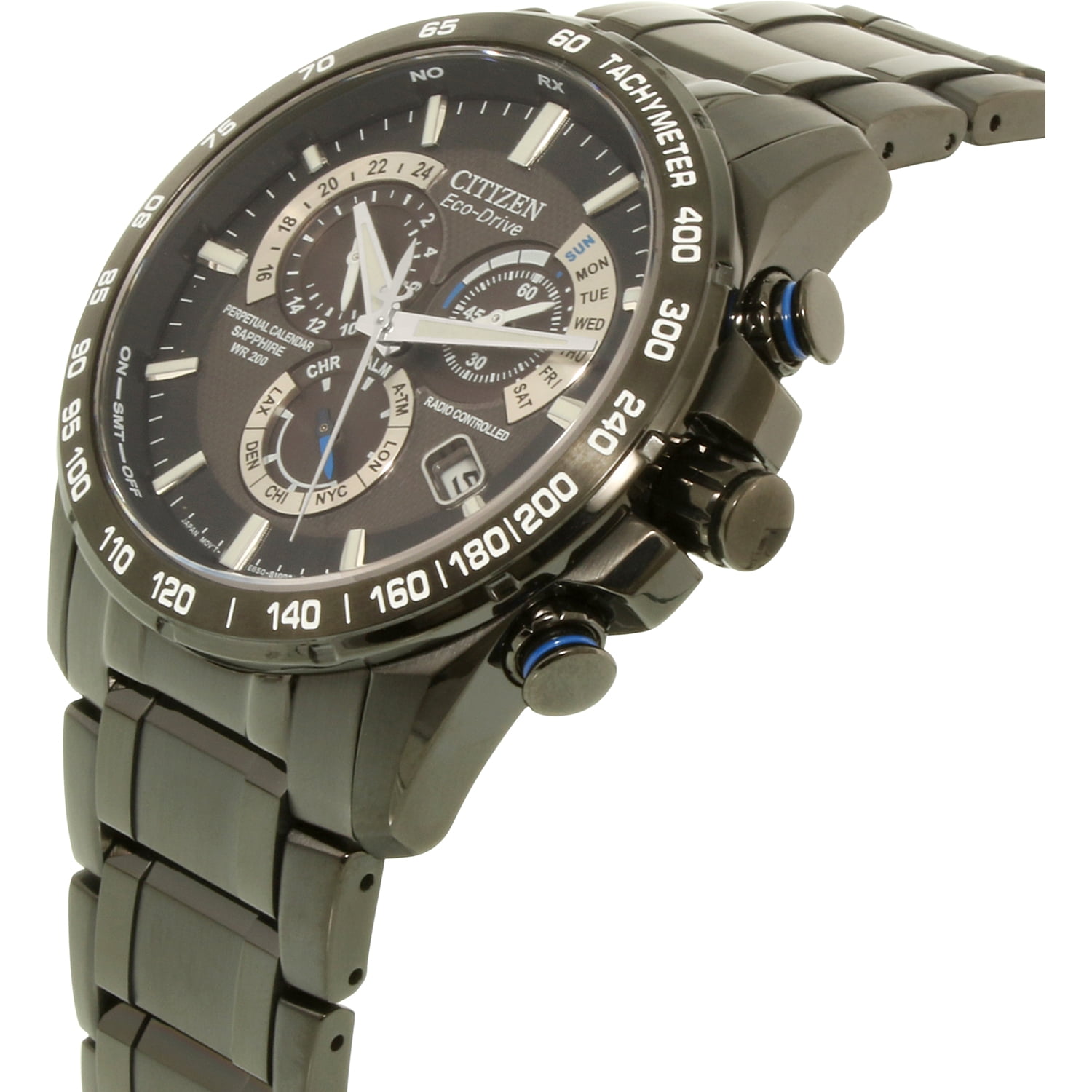 Citizen Men's Eco-Drive Perpetual Chrono AT Watch, AT4007 Citizen Men's Eco-Drive Perpetual Chrono AT Watch, AT4007