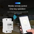 thumbnail image 4 of Medidor de Consumo EléCtrico Digital en KWh con Riel DIN y WiFi. Control Remoto con Interruptor., 4 of 5