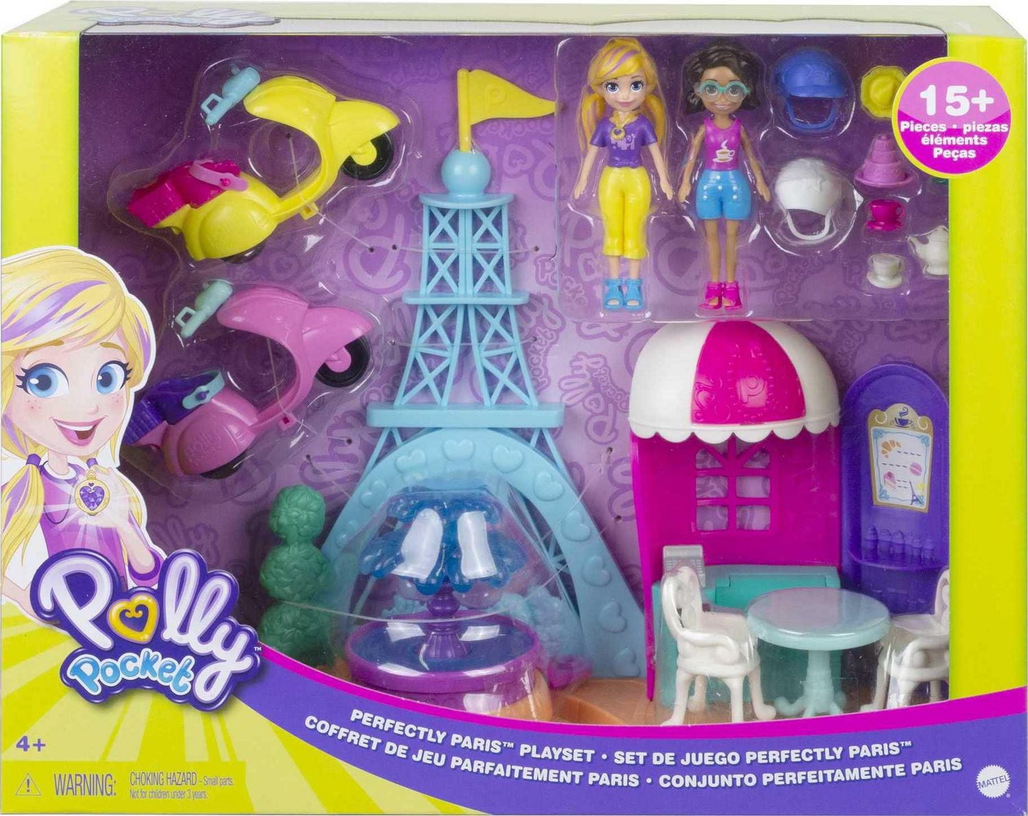 POLLY POCKET – Coffret de jeu PARFAITEMENT PARIS