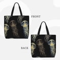 thumbnail image 2 of Balery Jellyfish Bolsa de Mano para Mujeres con Cremallera, Bolsa de Gimnasio con Compartimentos, Bolsa para Laptop, Bolsa para Trabajo, 2 of 7