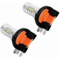 thumbnail image 3 of 2pcs 80W H15 LED Bulbs White Car Headlight Bulbs LED Daytime Running Lights Bulb Replacement Lamp, 3 of 4