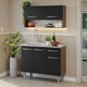 thumbnail image 2 of Cocina Integral Madesa Emilly 105cm con Tarja Marrón/Negro, 2 of 10