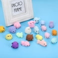thumbnail image 5 of Squishies Squishy Toy 24 piezas Favores de fiesta para niños Mochi Squishy Toy Moji Kids Mini Kawaii Squishies Mochi Stress Reliever Ansiedad Juguetes Cesta de Pascua S, 5 of 5