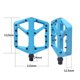 thumbnail image 4 of Pedales de bicicleta - Pedales de plataforma para bicicleta, perfil mínimo, agarre ajustable (Bianchi Green 1 par) JM, 4 of 4