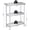 No Wheels 14*24*34, variant on 3-Tier Stainless Steel Commercial Worktable with Wheels, 18"×36"×34" Heavy-Duty Kitchen Prep Station & Storage Table, Adjustable Leveling Feet, Multi-Use for BBQ, Kitchen, Home, Garage