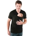 thumbnail image 1 of Men's Kangaroo Dad T-shirts Baby Carrier T-shirt-ccba, 1 of 5