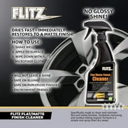 Flitz Matte Finish Surface Cleaner Spray, Metal Degreaser Spray for All Surfaces, 7.6 oz