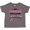 thumbnail image 3 of Inktastic My Grandma is a Survivor Breast Cancer Awareness Boys or Girls Toddler T-Shirt, 3 of 5