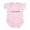 Petal Pink, variant on CafePress - I Am Loved Body Suit - Baby Light Bodysuit, Size Newborn - 24 Months
