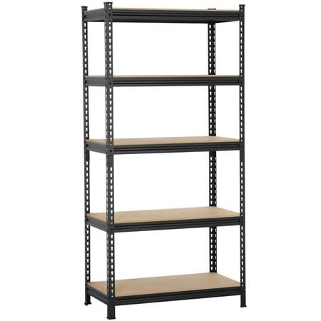Yaheetech Heavy Duty Garage Shelf Steel Metal Storage 5 Level