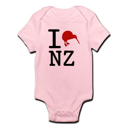 

CafePress - I Love New Zealand Infant Bodysuit - Baby Light Bodysuit