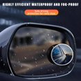 thumbnail image 3 of Yazoeia 2 Pack Blind Spot Mirrors, 2'' Round Shape Waterproof HD Frameless Glass with Wide Angle, Self-Adhesive Adjustable Rear View Convex Mirrors Suitable for Car, RV, SUV, Truck CJC912-115728, 3 of 6