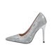 thumbnail image 1 of Zapatos Suaves para las Mujeres Cómodos Tacones Bajos Puntiagudos, Tacones Puntiagudos para las Mujeres Zapatos de Fiesta en Relieve, 1 of 9