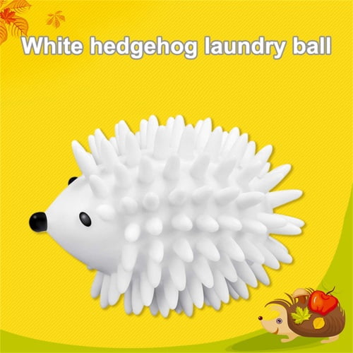 4Pcs Hedgehog Dryer Balls Reusable Dryer Porcupine Ball for Dryer Machine  Anti Static Soft Laundry Washing Balls White pinshui 