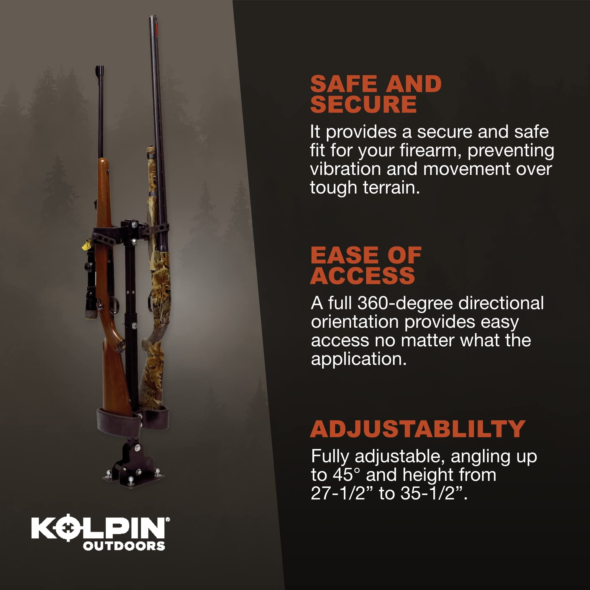 Kolpin UTV Gun Mount