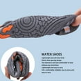thumbnail image 4 of 1 par de Zapatos de Agua de Secado Rápido Calcetines Descalzos para Nadar Surf Piscina Senderismo Caminar Fitness Ciclismo Montañismo Gris ANGGREK Otros, 4 of 8