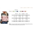 thumbnail image 3 of Sherrylily Women Autumn Winter Colorblock Pullover Sweaters Striped Slim Knitwear, 3 of 5