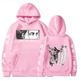thumbnail image 1 of Sudadera con capucha de talla grande de Anime Attack On Titan, ropa con capucha gráfica Levi para hombres y mujeres, sudadera cálida de otoño, ropa de calle Harajuku, Tops, 1 of 1