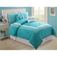 thumbnail image 1 of Luxury Home Hotel Comforter Set, Blue, 1 of 1