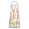 thumbnail image 5 of Zufioo Happy Easter for Lock Hem Apron with Pockets, Stain and Oil Proof Tie-down Apron for Cooking Barbecue Restaurant, Unisex-One Size, 5 of 9