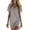 #410-Gray, variant on AUNVITO Women's Short Sleeve V-Neck Casual Dress with Pockets Breathable and Comfortable