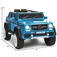 thumbnail image 2 of Topbuy Navy Blue 12 V Mercedes Benz Powered Ride-On, 2 of 5