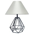 thumbnail image 1 of Lampara De Mesa Luz Ideal, Rubí Blanca Pantalla De Tela., 1 of 4