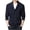 Dark Blue, variant on Herrnalise Mens Faux Fur Coat Winter Fashion Slim Solid Color Sweater Cardigan Single Button Casual Sweater Sweater Coat Long Trench Coat Motorcycle Jakcet