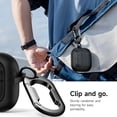 thumbnail image 4 of Suritch Case for Samsung Galaxy Buds3 / Buds3 Pro / Buds3 FE with Carabiner, Cleaning Kit and Removal Tool, Black, 4 of 7