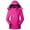 Hot Pink, variant on Heated Coat Women Men Outdoor Plush Heat Jacket with Hood USB Charging Heating Warm Mountaineering Clothes Heated Jackets for Women Outdoor Motorcycle Camp Ski