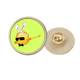 thumbnail image 1 of Ponte un cinturón. Broche de oro metálico circular, 1 of 3