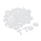 thumbnail image 3 of Juego de 20 o 30 articulaciones de plástico blanco para muñecas, ositos de peluche y animales, ideal para decorar juguetes infantiles. 20 mm, 3 of 9
