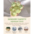 thumbnail image 4 of Guodhu Coconut Oil Squishy - Coconut Oil Stress Ball,Realistic Clear Squeeze Fidget Toys Jelly Relief Texture Coconut Oil Squishies for Adult(Coconut Oil Green), 4 of 6